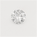 Natural Diamond 0.72 Carats, Round with Excellent Cut, E Color, SI2 Clarity and Certified by IGI