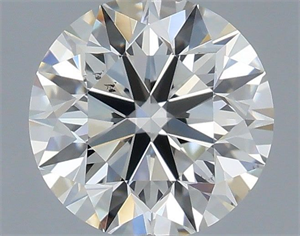 Picture of Natural Diamond 0.70 Carats, Round with Excellent Cut, H Color, VS2 Clarity and Certified by IGI