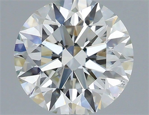 Picture of Natural Diamond 0.70 Carats, Round with Excellent Cut, H Color, VS2 Clarity and Certified by IGI