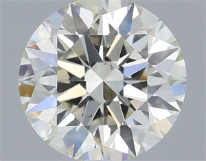 Picture of Natural Diamond 0.50 Carats, Round with Excellent Cut, J Color, VS1 Clarity and Certified by IGI