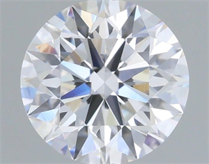 Picture of Natural Diamond 0.70 Carats, Round with Excellent Cut, D Color, VVS1 Clarity and Certified by GIA