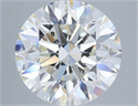 Diamante Natural 3.01 quilates, Redondo , Color I, claridad SI1 y certificado GIA