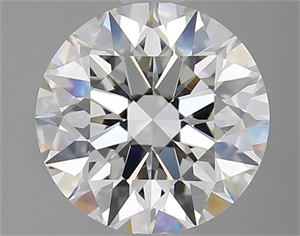 Foto Diamante Natural 2.02 quilates, Redondo , Color H, claridad VS2 y certificado GIA de