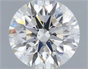 Natural Diamond 0.72 Carats, Round with Excellent Cut, G Color, SI1 Clarity and Certified by IGI