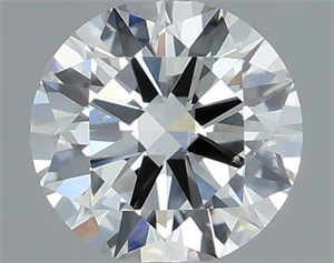 Picture of Natural Diamond 0.40 Carats, Round with Excellent Cut, G Color, SI1 Clarity and Certified by IGI
