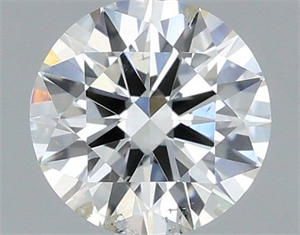 Picture of Natural Diamond 0.50 Carats, Round with Excellent Cut, H Color, SI1 Clarity and Certified by IGI