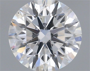 Foto Diamante Natural 0.60 quilates, Redondo , Color E, claridad SI2 y certificado GIA de