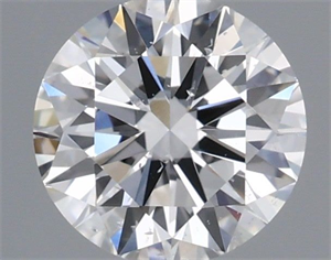 Foto Diamante Natural 0.60 quilates, Redondo , Color E, claridad SI2 y certificado GIA de