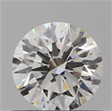 Natural Diamond 0.55 Carats, Round with Excellent Cut, H Color, VS1 Clarity and Certified by GIA