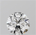 Natural Diamond 0.90 Carats, Round with Very Good Cut, G Color, SI2 Clarity and Certified by IGI