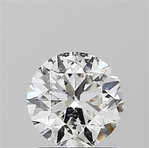 Picture of Natural Diamond 0.90 Carats, Round with Very Good Cut, G Color, SI2 Clarity and Certified by IGI