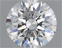 Diamante Natural 0.60 quilates, Redondo , Color E, claridad SI2 y certificado GIA