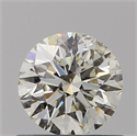 Diamante Natural 0.55 quilates, Redondo , Color L, claridad SI2 y certificado GIA