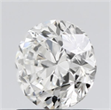 Diamante Natural 1.01 quilates, Redondo , Color H, claridad I1 y certificado GIA