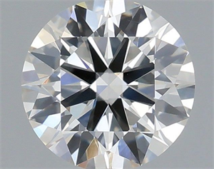 Picture of Natural Diamond 0.71 Carats, Round with Excellent Cut, H Color, VS1 Clarity and Certified by IGI
