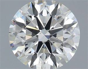 Picture of Natural Diamond 0.70 Carats, Round with Excellent Cut, H Color, VS2 Clarity and Certified by IGI