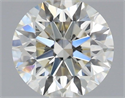 Natural Diamond 0.75 Carats, Round with Excellent Cut, J Color, VS1 Clarity and Certified by IGI