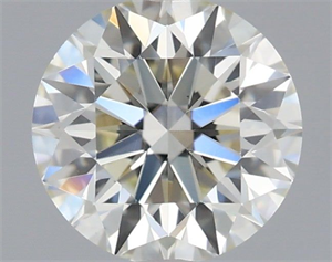 Picture of Natural Diamond 0.75 Carats, Round with Excellent Cut, J Color, VS1 Clarity and Certified by IGI