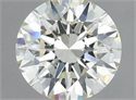 Natural Diamond 0.75 Carats, Round with Excellent Cut, M Color, VS2 Clarity and Certified by GIA