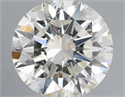 Natural Diamond 0.70 Carats, Round with Excellent Cut, I Color, SI2 Clarity and Certified by IGI