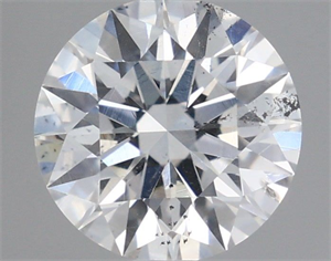 Picture of Natural Diamond 1.01 Carats, Round with Excellent Cut, D Color, SI2 Clarity and Certified by GIA