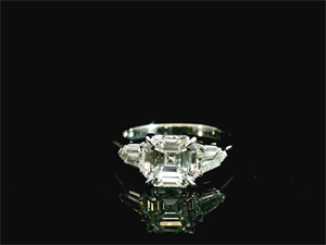 Picture of Natural Diamond 2.02 Carats, Asscher with  Cut, D Color, VS1 Clarity and Certified by GIA