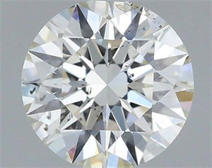 Foto Diamante Natural 0.40 quilates, Redondo , Color H, claridad SI2 y certificado IGI de