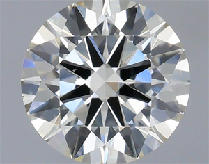 Picture of Natural Diamond 0.70 Carats, Round with Excellent Cut, I Color, VS2 Clarity and Certified by IGI