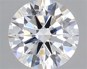 Picture of Lab Grown Diamond 1.09 Carats, Round with Ideal Cut, D Color, VVS1 Clarity and Certified by IGI