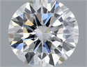 Lab Grown Diamond 0.87 Carats, Round with Excellent Cut, E Color, VVS2 Clarity and Certified by IGI