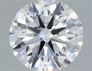 Picture of Lab Grown Diamond 0.74 Carats, Round with Ideal Cut, D Color, VVS2 Clarity and Certified by IGI