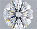 Del inventario de diamantes de laboratorio, 1.00 quilates, Redondo , Color D, claridad VVS2 y certificado IGI