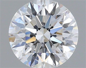 Picture of Lab Grown Diamond 0.74 Carats, Round with Ideal Cut, D Color, VVS2 Clarity and Certified by IGI