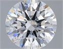 Del inventario de diamantes de laboratorio, 1.02 quilates, Redondo , Color D, claridad VS2 y certificado IGI
