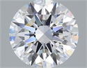 Lab Grown Diamond 3.10 Carats, Round with Ideal Cut, F Color, VVS2 Clarity and Certified by IGI