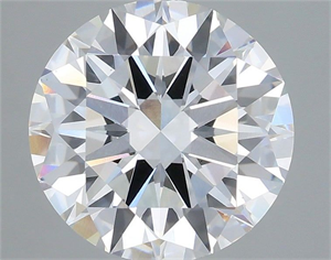 Picture of Lab Grown Diamond 3.92 Carats, Round with Excellent Cut, E Color, VS1 Clarity and Certified by IGI