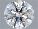 Del inventario de diamantes de laboratorio, 3.79 quilates, Redondo , Color E, claridad VVS2 y certificado IGI