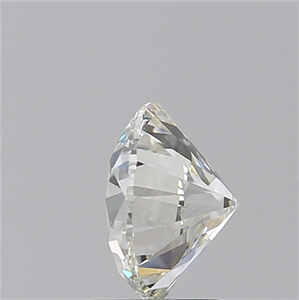 Picture of Natural Diamond 1.70 Carats, Round with Excellent Cut, I Color, VS2 Clarity and Certified by GIA