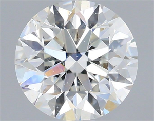 Picture of Natural Diamond 0.80 Carats, Round with Excellent Cut, G Color, SI2 Clarity and Certified by IGI