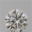 Diamante Natural 0.40 quilates, Redondo , Color H, claridad VS1 y certificado GIA