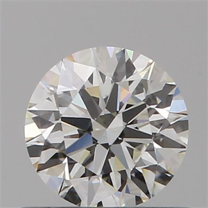 Foto Diamante Natural 0.51 quilates, Redondo , Color I, claridad SI1 y certificado GIA de