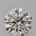 Diamante Natural 0.50 quilates, Redondo , Color J, claridad SI1 y certificado GIA