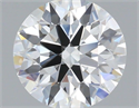 Diamante Natural 1.50 quilates, Redondo , Color H, claridad VVS1 y certificado GIA