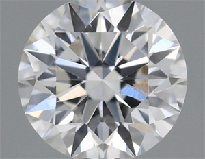 Foto Diamante Natural 0.44 quilates, Redondo , Color F, claridad VS1 y certificado GIA de