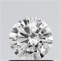 Natural Diamond 0.70 Carats, Round with Excellent Cut, F Color, SI1 Clarity and Certified by GIA