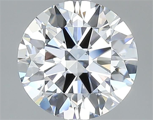 Picture of Natural Diamond 2.02 Carats, Round with Excellent Cut, D Color, VS2 Clarity and Certified by GIA