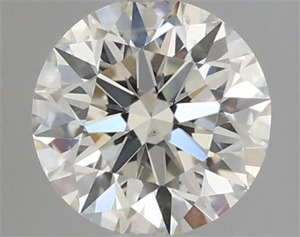 Foto Diamante Natural 0.55 quilates, Redondo , Color L, claridad VS2 y certificado GIA de