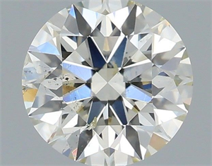 Foto Diamante Natural 0.61 quilates, Redondo , Color I, claridad SI1 y certificado IGI de