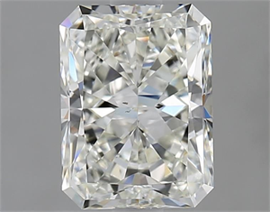 Picture of Natural Diamond 1.70 Carats, Radiant with  Cut, J Color, VS2 Clarity and Certified by GIA