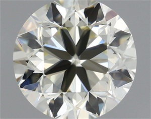 Picture of Natural Diamond 0.70 Carats, Round with Very Good Cut, M Color, VVS2 Clarity and Certified by IGI